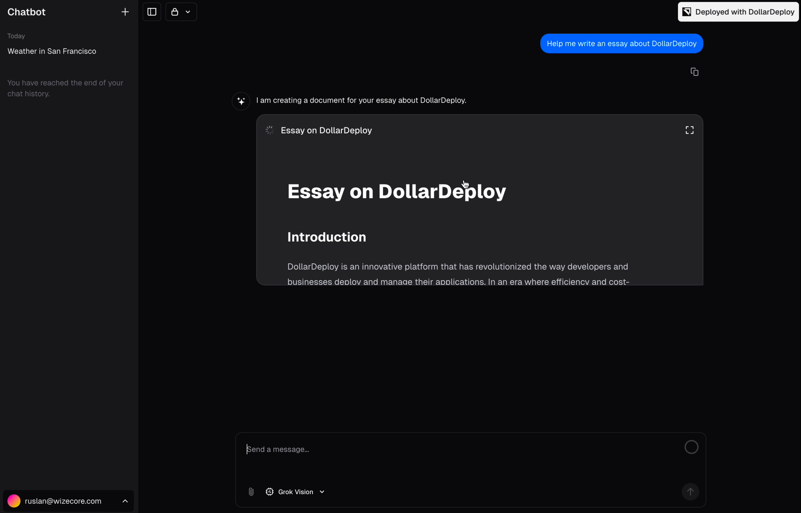 Your own Next.js AI Chatbot