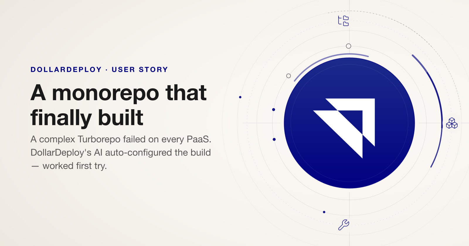 User Story: A Monorepo That Finally Built
