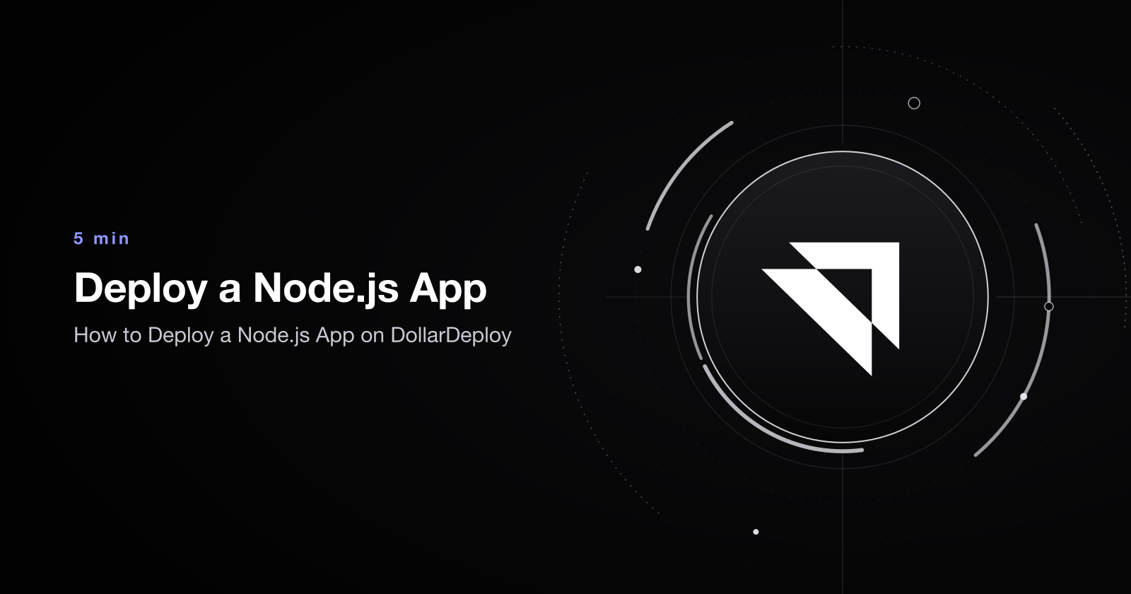 How to Deploy a Node.js App on your server with DollarDeploy
